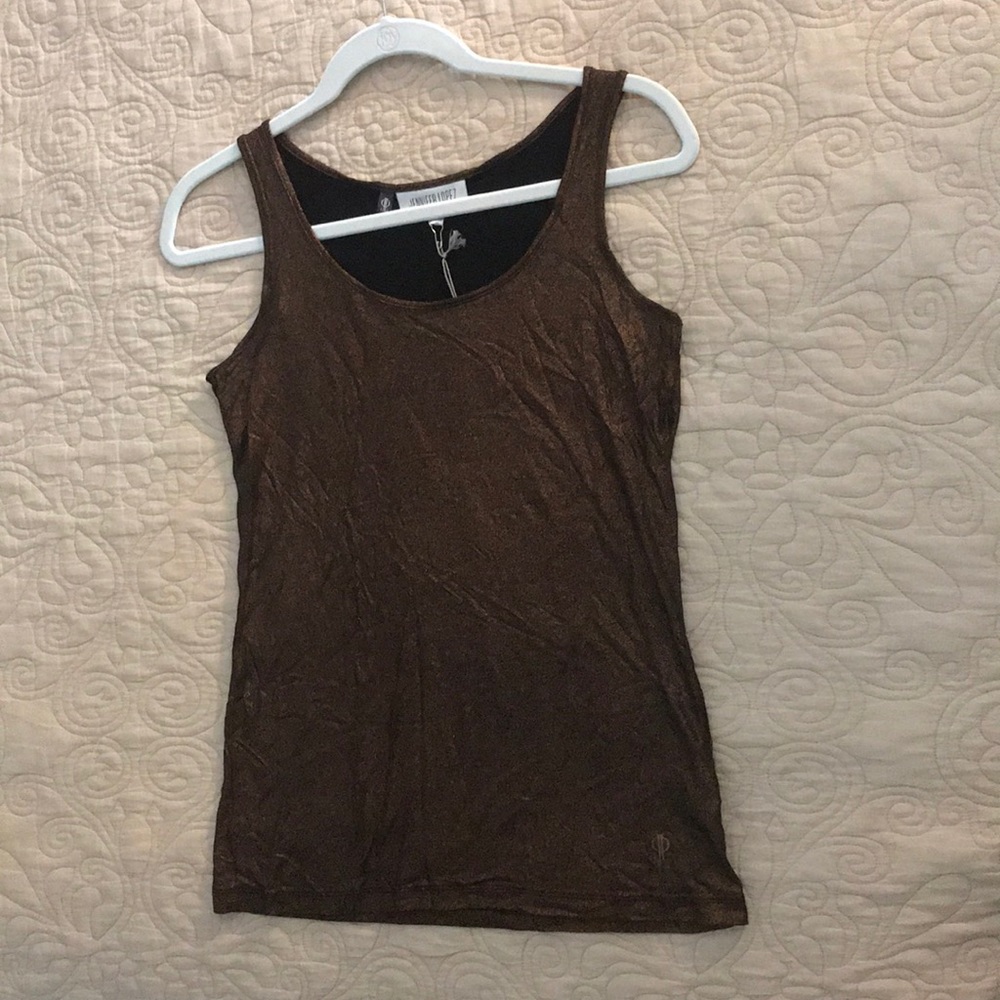 📌SOLD - New Jennifer Lopez copper color tank top